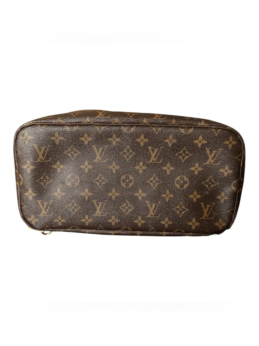 Louis Vuitton Monogram Neverfull Tote with Matching Pouch - Brown/Beige - Picture 8 of 8